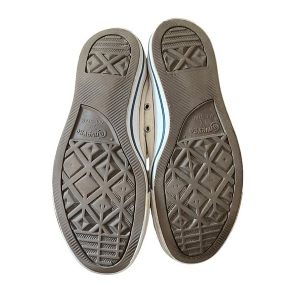 Converse Chuck Taylor All Star Low Top White Sneakers Women’s 10 / Men’s 8 - Picture 13 of 15